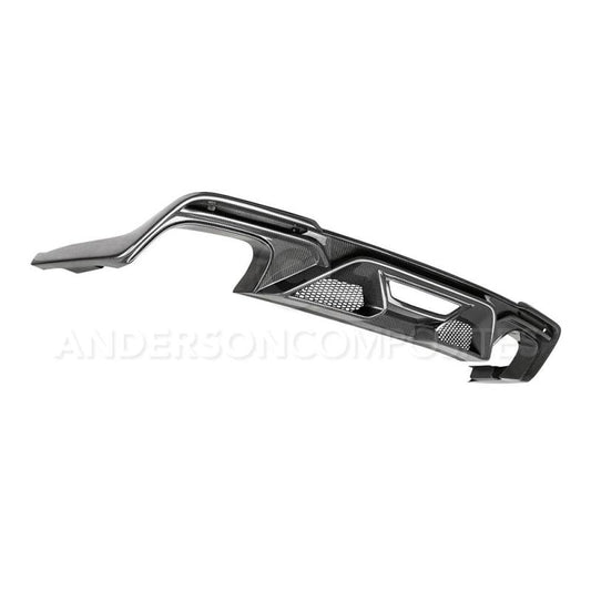 Anderson Composites Difusor trasero de fibra de carbono para Ford Mustang/Shelby GT500 2020