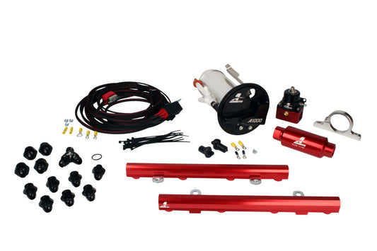 Aeromotive 07-12 Ford Mustang Shelby GT500 5.0L Sistema de combustible sigiloso (18682/14130/16307)