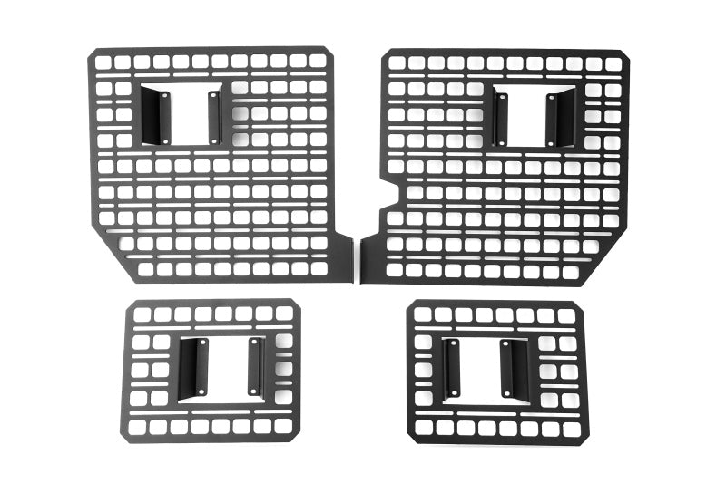 BuiltRight Industries 2015+ Ford F-150 / Raptor Full Bedside Rack - 4pc Set