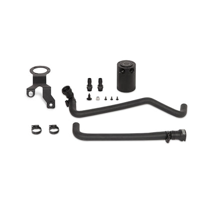 Mishimoto 15-17 Ford F-150 V8 Lata de captura de aceite desconcertada - Negro