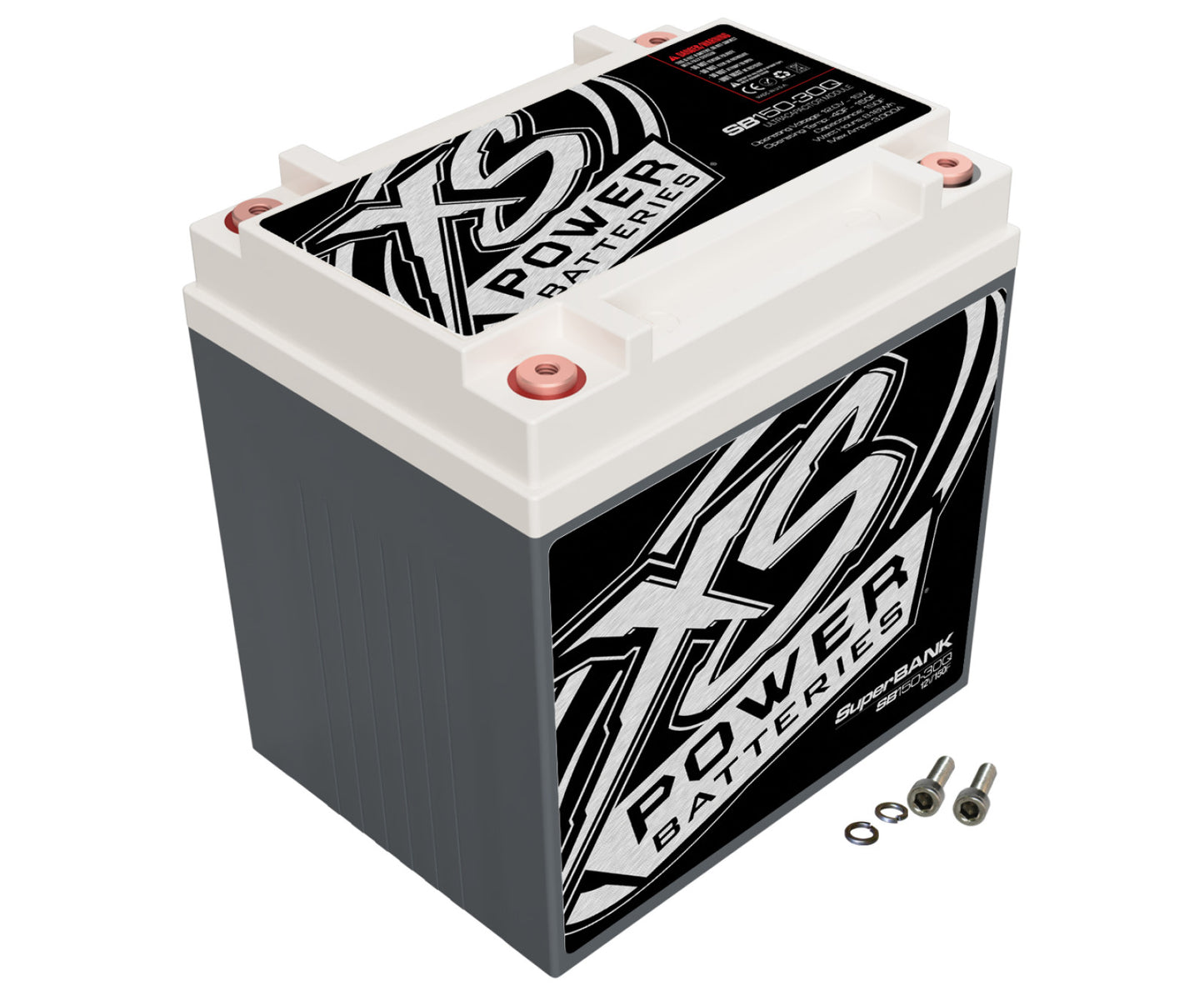 XS Power Baterías Módulos de condensadores Super Bank Powersports de 12 V - Pernos de terminal M6 incluidos 3000 amperios máximos