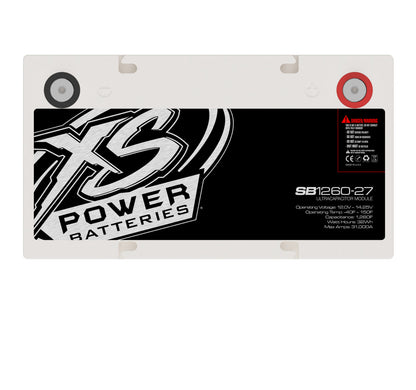 XS Power Baterías Módulos de condensadores Super Bank de 12 V - Pernos de terminal M6 incluidos 31000 amperios máximos