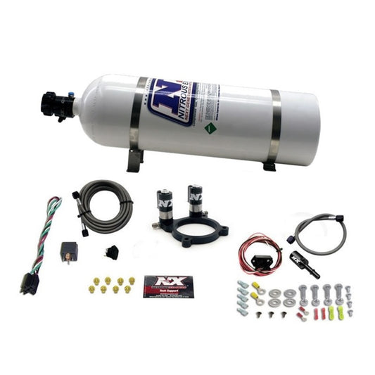 Nitrous Express Ford 3.5L/3.7L V6 Nitrous Plate Kit w/15lb Bottle