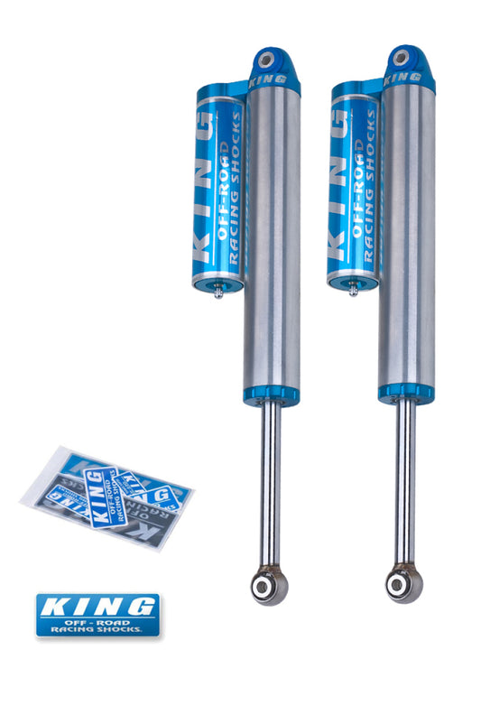 King Shocks 09-14 Ford F150 2WD/4WD trasero 2.5 Dia Piggyback depósito amortiguador (par)