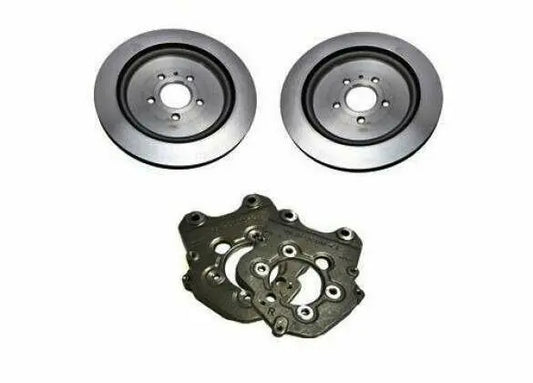 Lethal Performance 2013-2014 Shelby GT500 Rear Brake Conversion Kit (For use with 15" Drag Wheels)
