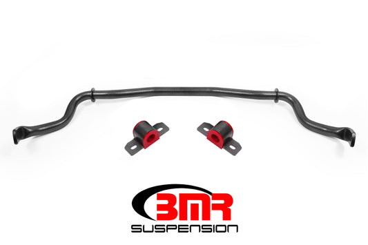 BMR 15-17 S550 Mustang Delantero Hueco 35mm Ajuste de 3 Orificios. Kit de barra estabilizadora - Hammertone negro