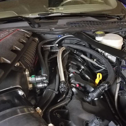 UPR 15-21 Mustang GT 5.0 Billet Plug N Play Breather Tank
