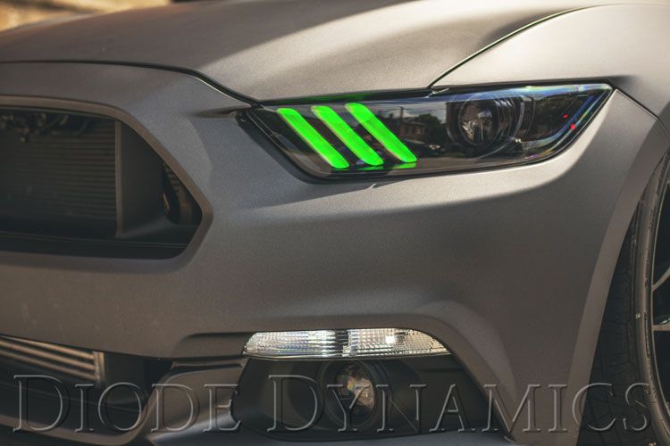 Tableros LED DRL multicolores para Ford Mustang 2015-2017 