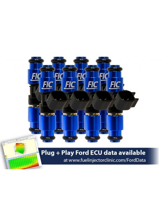 Ford F150 (1985-2003)/Ford Lightning (1993-1995) Juego de inyectores FIC de 1650 cc