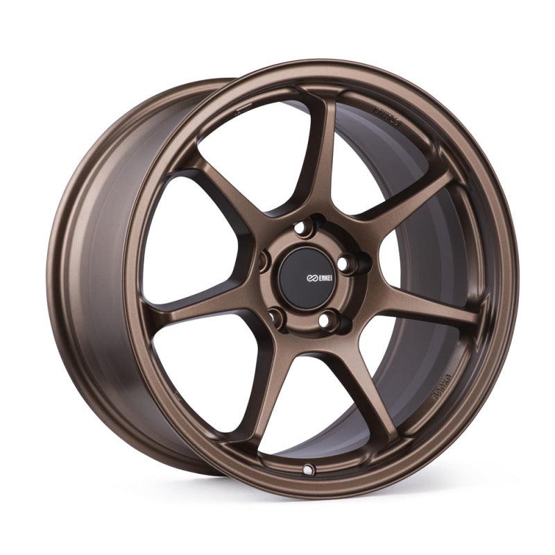 Rueda Enkei TS-7 18x8 5x114,3 45 mm con compensación y diámetro de 72,6 mm, color bronce mate