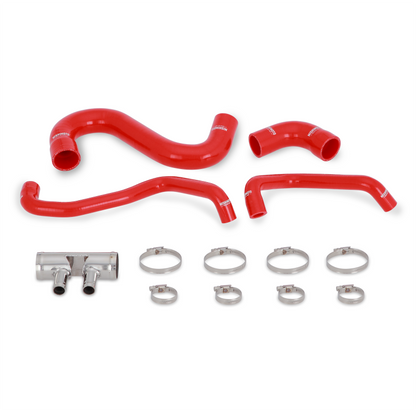Mishimoto 2015+ Ford Mustang GT Silicone Lower Radiator Hose - Red