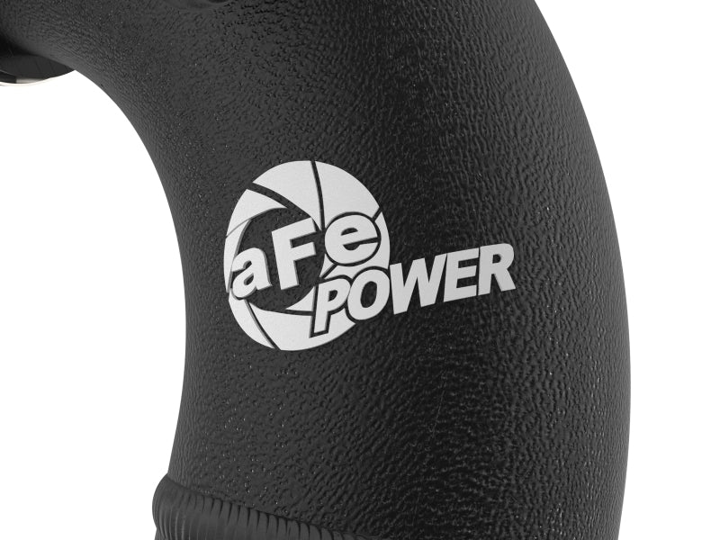 aFe Power 21-22 Ford Bronco L4-2.3L (t) BladeRunner Tubo de carga en frío de aluminio de 3 pulgadas, negro