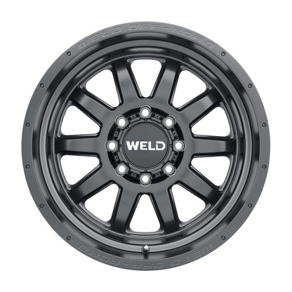 Weld Off-Road W101 20X10 Stealth 8X165.1 ET-18 BS4.75 Negro satinado 125.1