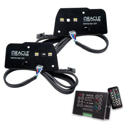 Oracle 21-22 Ford F-150 ColorSHIFT RGB+W Headlight DRL Upgrade Kit w/ 2.0 Controller