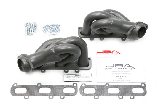 JBA 11-17 Ford Mustang 3.7L V6 1-5/8in Primary Ti Ctd Cat4Ward Header