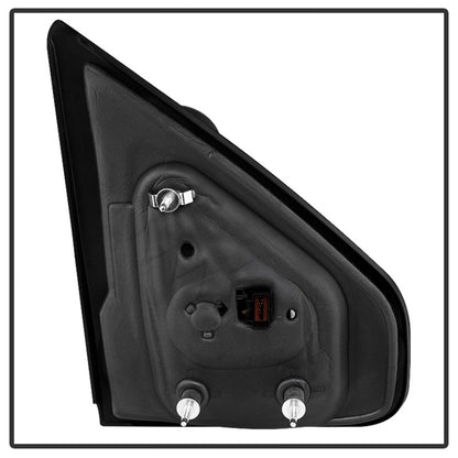 Xtune Ford F150 07-14 Espejo telescópico de señal LED ámbar con calefacción eléctrica izquierdo MIR-FF15007S-PWH-AM-L