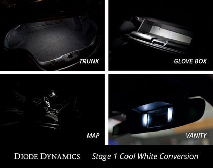 2015-2017 Interior LED Conversion Kit for Ford Mustang