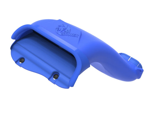 aFe Rapid Induction Dynamic Air Scoop 2021+ Ford F-150V6/V8 - Blue