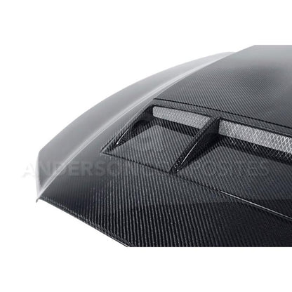 Anderson Composites 10-14 Ford Mustang/Shelby GT500 y 2013-2014 GT/V6 Ram Air Type-CR Hood
