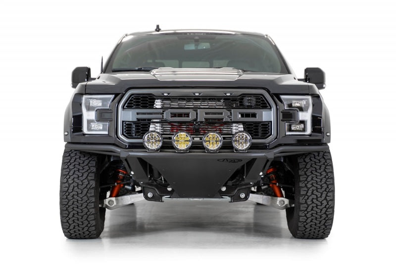 Addictive Desert Designs 17-20 Ford Raptor Pro Aro de luz adicional - Martillo negro