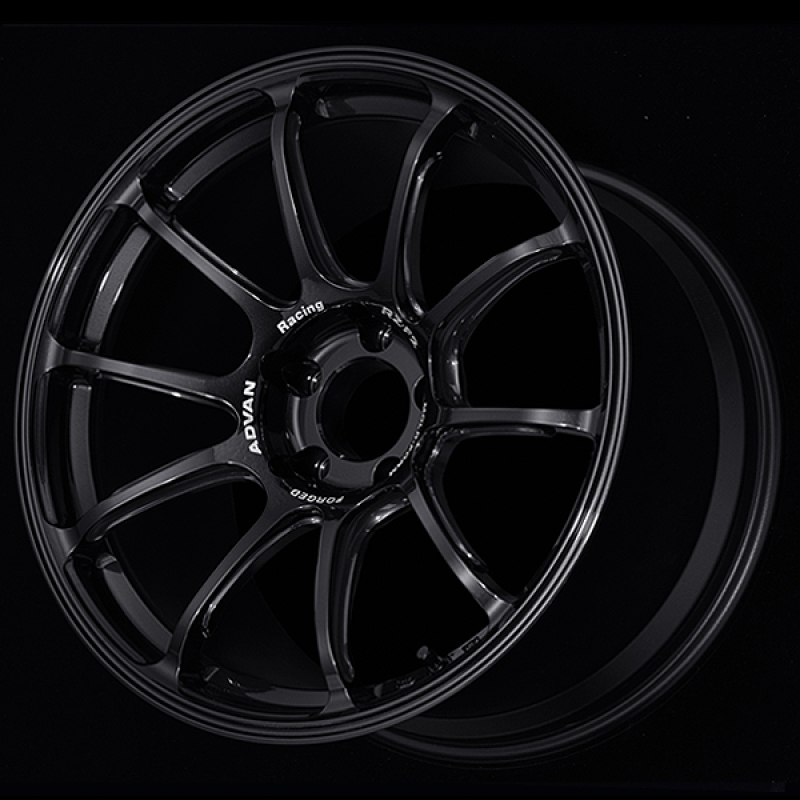 Rueda Advan RZ-F2 18x9.5 +44 5-114.3 Racing Titanium Black (pedido especial de Japón)