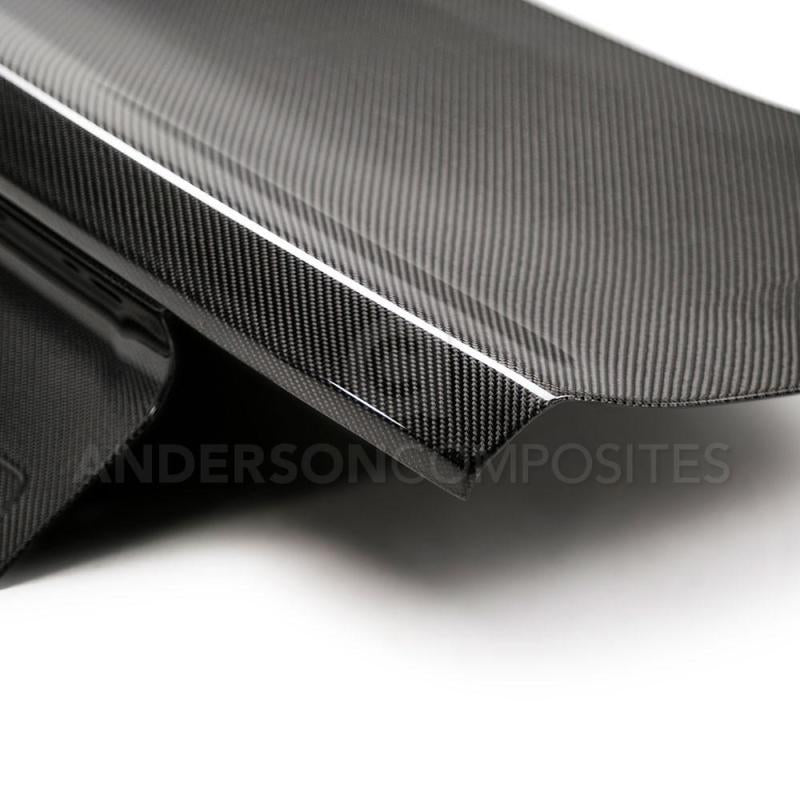 Anderson Composites 15-18 Ford Mustang Type-OE Double Sided Carbon Fiber Decklid