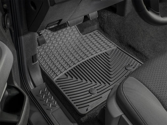 WeatherTech 10+ Ford Mustang Front Rubber Mats - Black