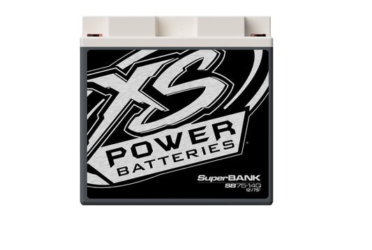 XS Power Batteries 12V Powersports Super Bank Capacitor Modules - M6 Terminal Bolts Included 1500 Max Amps