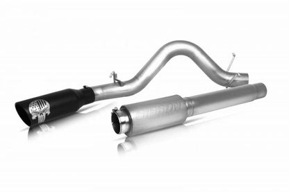 Gibson 15-20 Ford F-150 Lariat 5.0L 4in Patriot Skull Series Cat-Back Single Exhaust - Stainless