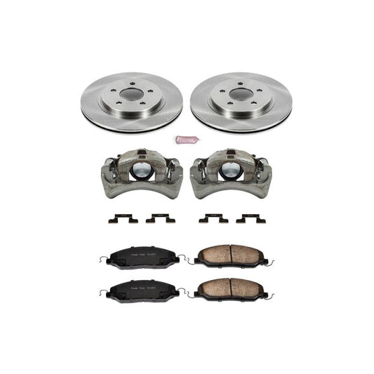 Power Stop 05-11 Ford Mustang Rear Autospecialty Brake Kit w/Calipers