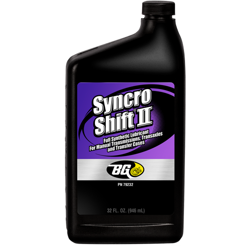 BG Products Syncro Shift II Synthetic Gear Oil - MT82 Kit - 2011-2020 Mustang