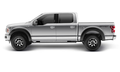 Bushwacker 18-19 Ford F-150 Extend-A-Fender estilo bengalas 4 piezas. - Negro