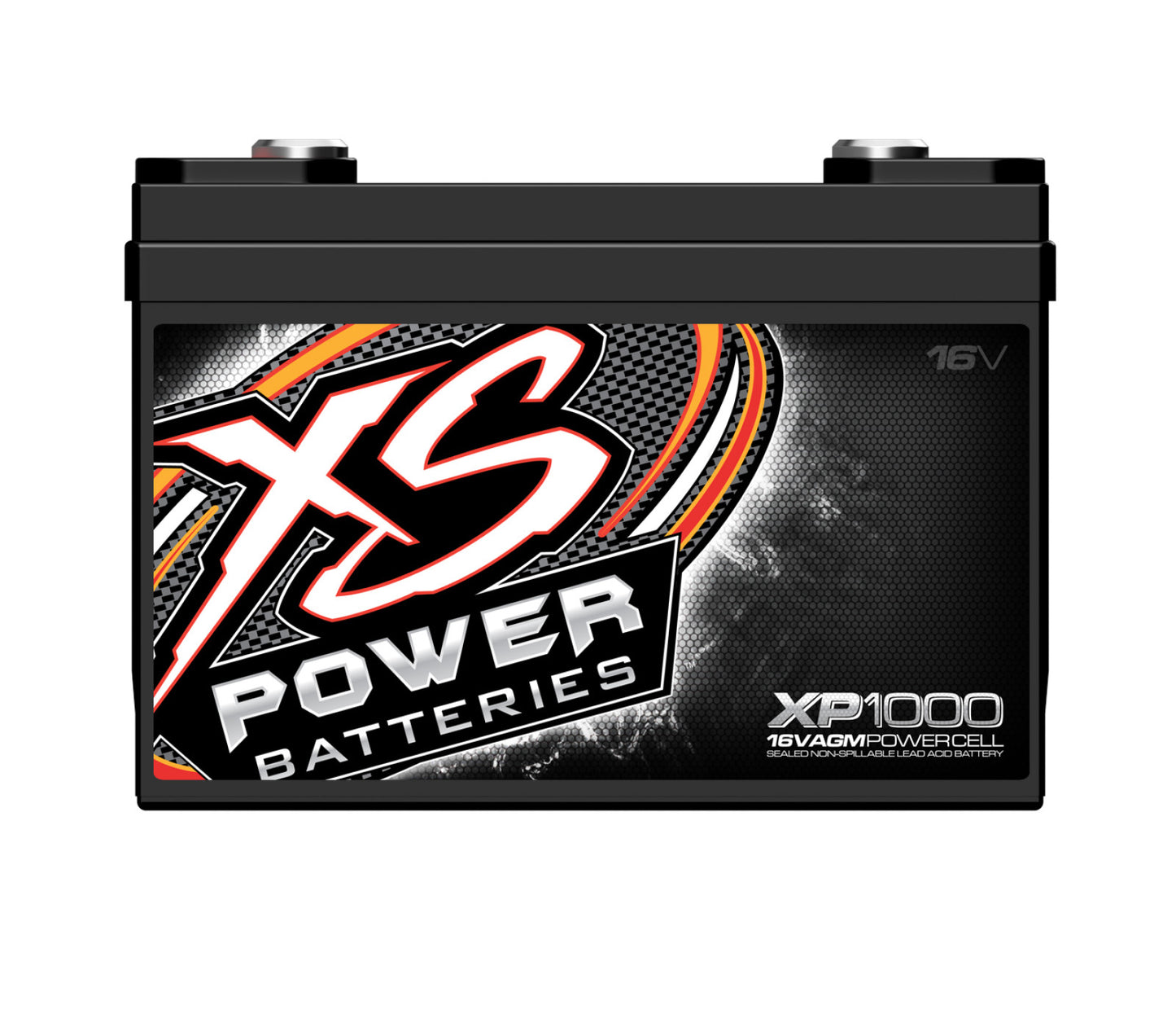 XS Power Batteries 16V AGM Batteries - 3/8" Stud Terminals Included 2400 Max Amps