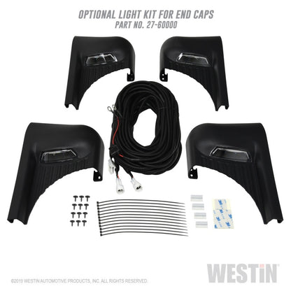 Westin SG6 Black Aluminum Running Boards 74.25 in