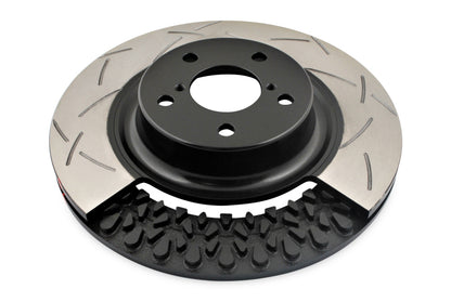 DBA 05-10 Ford Mustang GT V8 Shelby Edition Rotor delantero ranurado serie 5000 de 2 piezas con sombrero negro