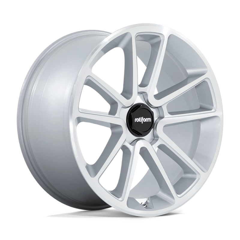 Rotiform R192 BTL Wheel 21x9 5x114.3 35 Offset - Gloss Silver w/ Machined Face