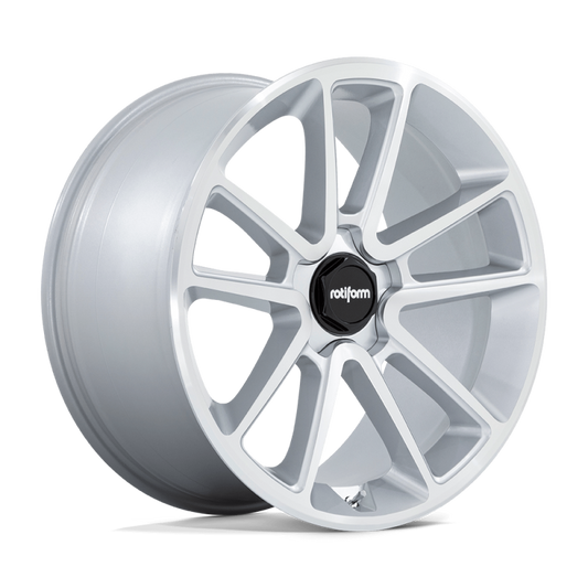 Rotiform R192 BTL Wheel 21x9 5x114.3 35 Offset - Gloss Silver w/ Machined Face