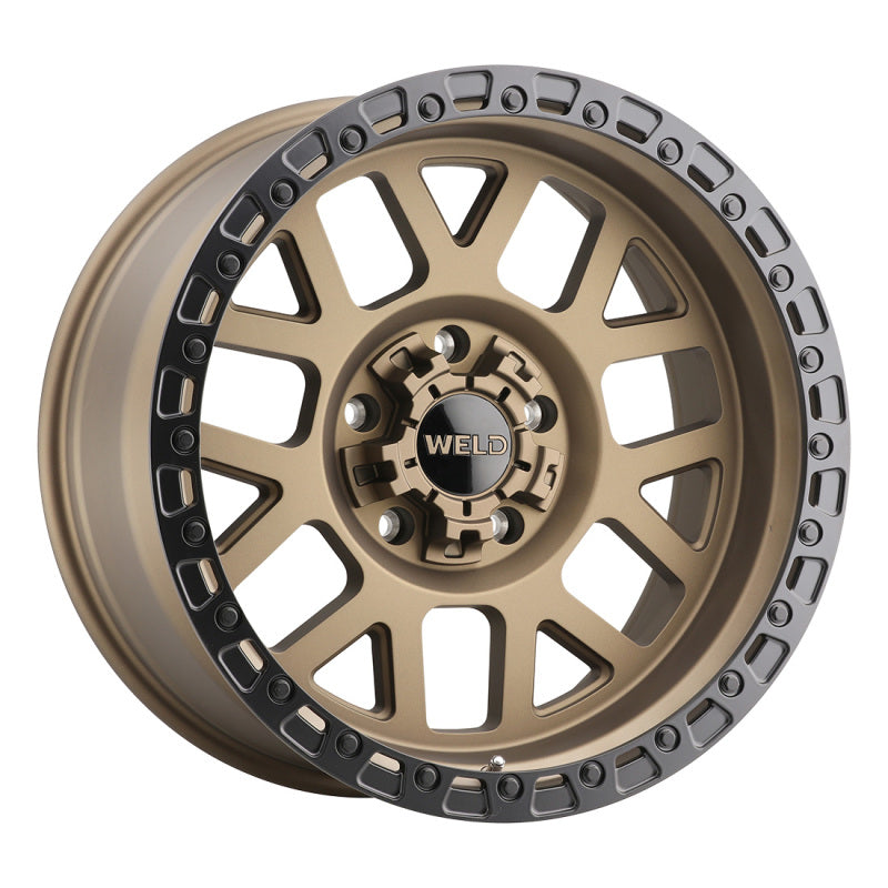 Weld Off-Road W115 17X9 Cinch 6X135 6X139.7 ET00 BS5.00 Bronce satinado / Negro satinado 106.1