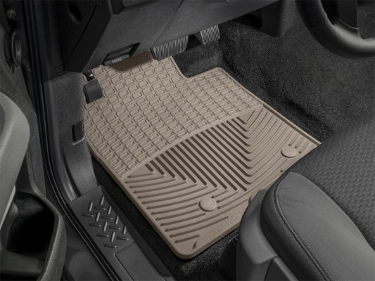 WeatherTech 10+ Ford Mustang Front Rubber Mats - Tan