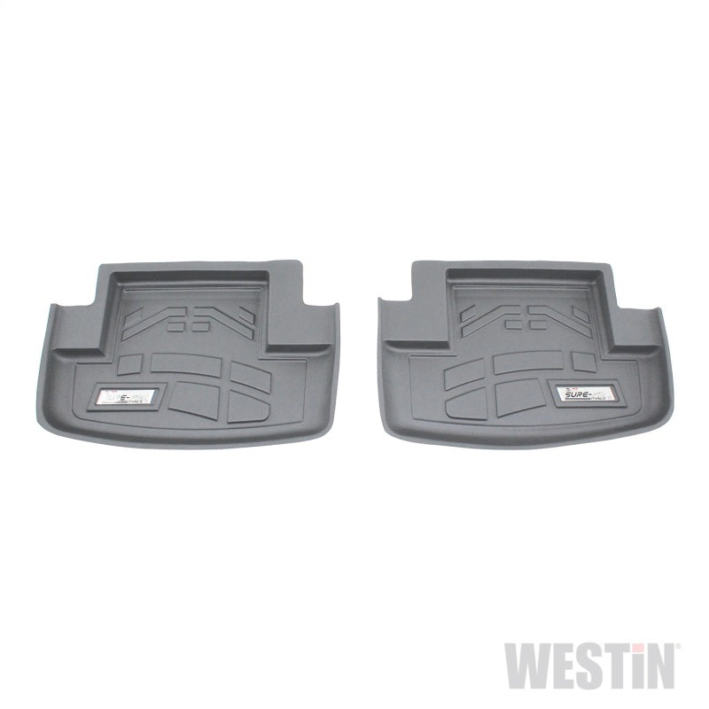 Westin 2015-2018 Ford Mustang Wade Sure-Fit Revestimientos de piso 2da fila - Gris