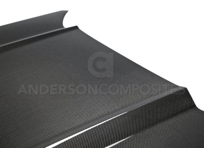 Anderson Composites 15-17 Ford Mustang Eco Boost Type-OE Double Sided Hood