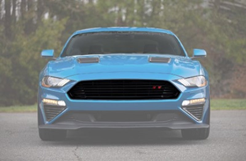 Kit de parrilla superior negra para Ford Mustang ROUSH 2018+