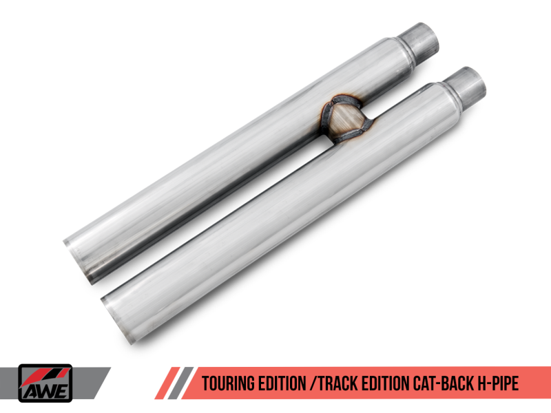 AWE Tuning S550 Mustang GT Cat-back Exhaust - Touring Edition (Diamond Black Tips)