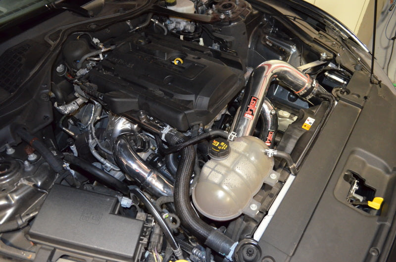 Injen 15-19 Ford Mustang 2.3L EcoBoost Kit de tubería de intercooler de aluminio - Pulido