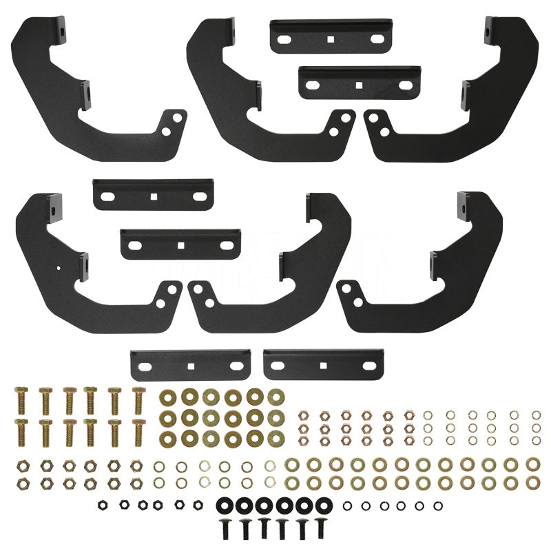 Westin 15-22 Ford F-150 SuperCrew / 17-22 F-250/350 Crew Cab Outlaw Nerf Step Bars