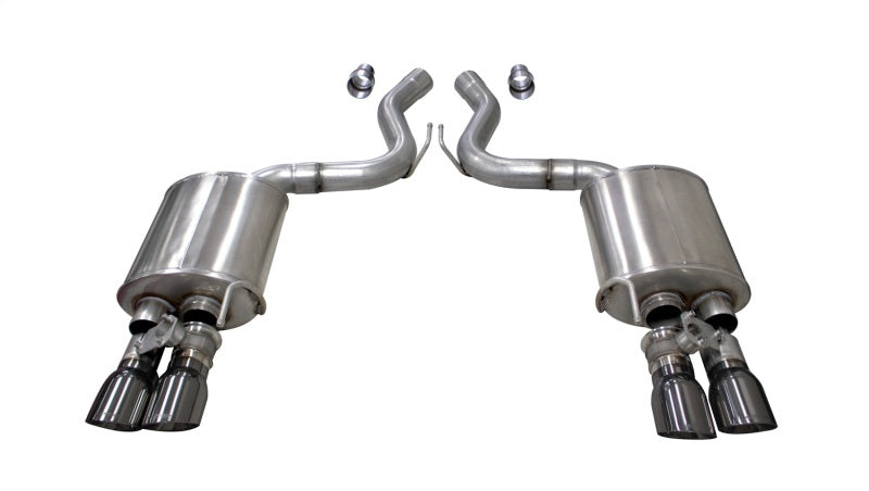 Corsa 18-22 Ford Mustang GT Fastback 5.0L 3in Sport Axle-Back Exhaust w/ 4in Gunmetal Tips