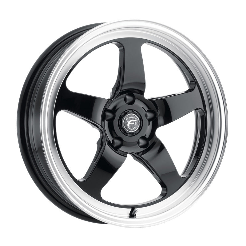 Forgestar D5 15x10 / 5x114.3 BP / ET50 / 7.5in BS Gloss Black Wheel