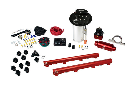 Aeromotive 10-13 Ford Mustang GT 4.6L Sistema de combustible sigiloso (18694/14116/16306)