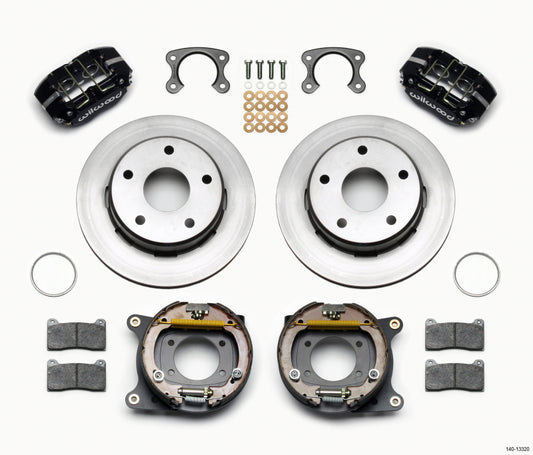 Wilwood Dynapro Lug Mount P/S Kit de freno de estacionamiento pequeño Ford 2.36 pulgadas Off Bronco 5 x 5.50