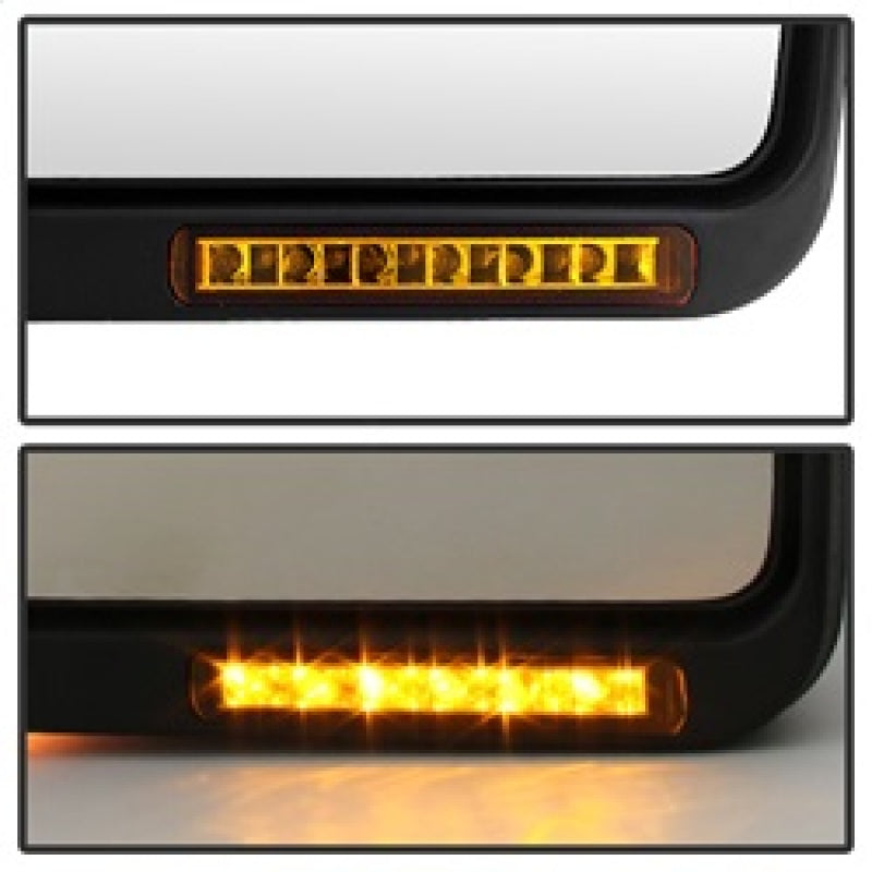 Xtune Ford F150 07-14 Potencia calentada ámbar LED señal OE espejo izquierdo MIR-03349EH-PL